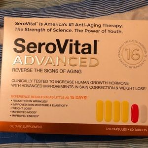 New in box Serovital advanced 30 day supply